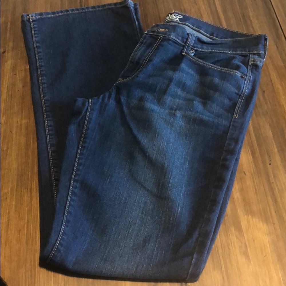 Old Navy the Flirt jeans size 8 long